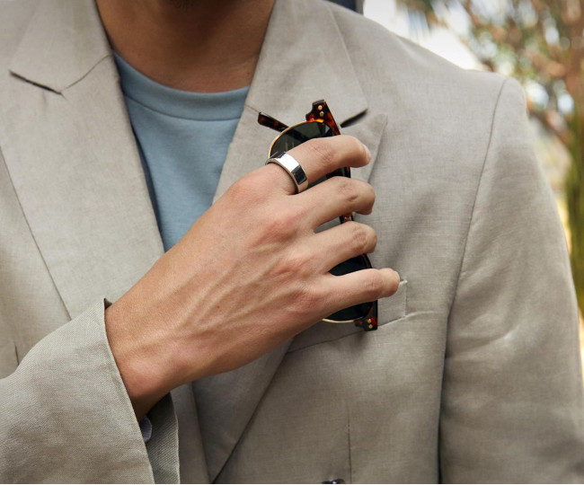 Розумне кільце Oura Ring 3 Heritage Silver